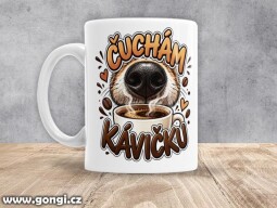 Hrnek - 0190 - Čmuchám kávičku - PES